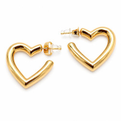 Kolczyki Xuping pozłacane 18k [ 2,5 cm ] - MF43352