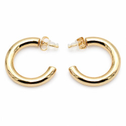 Kolczyki Xuping pozłacane 18k [ 3 cm ] - MF43350-1