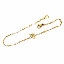 Bransoletka Xuping Stal 316L [ 17+4 cm ] - MF40607-A
