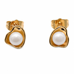 Kolczyki Xuping pozłacane 18k [ 1 cm ] - MF40619