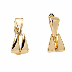 Kolczyki Xuping pozłacane 18k [ 1,5 cm ] - MF40569