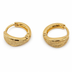 Kolczyki Xuping pozłacane 18k [ 1,2 cm ] - MF40568