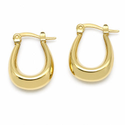Kolczyki Xuping pozłacane 14k [ 2 cm ] - MF43348