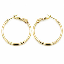 Kolczyki Xuping pozłacane 14k [ 3 cm ] - MF43211