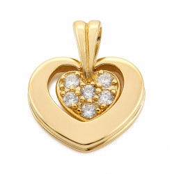 Przywieszka Xuping pozłacana 18k [ 1,7 cm ] - MF40600