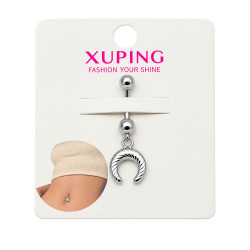 Kolczyk Xuping rodowany 3 cm [ piercing ] - MF46681
