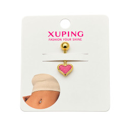 Kolczyk Xuping pozłacany 14k 2 cm [ piercing ] - MF43013