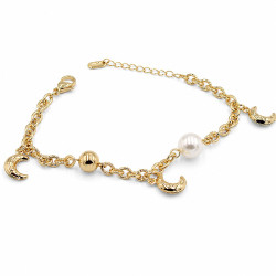 Bransoletka CM miedź pozłacana 14k [ 17+3 cm ] - MF44363