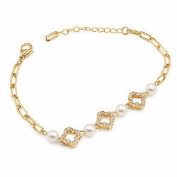 Bransoletka CM miedź pozłacana 14k [ 17+3 cm ] - MF44368