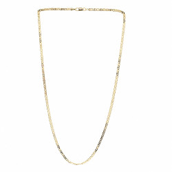 Naszyjnik CM miedź pozłacana 14k [ 50 cm ] - MF43443