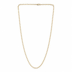 Naszyjnik CM miedź pozłacana 14k [ 50 cm ] - MF43461