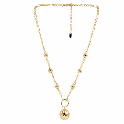 Naszyjnik CM miedź pozłacana 14k [ 40+5 cm ] - MF43465