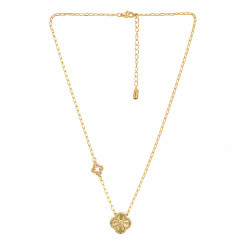 Naszyjnik CM miedź pozłacana 14k [ 40+5 cm ] - MF43569