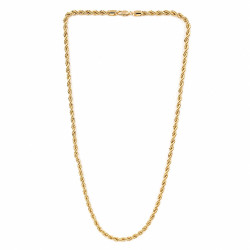 Naszyjnik CM miedź pozłacana 14k [ 60 cm ] - MF43439