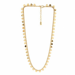 Naszyjnik CM miedź pozłacana 14k [ 45+5 cm ] - MF43455