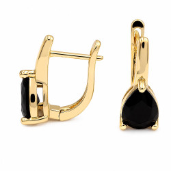 Kolczyki CM miedź pozłacana 14k [ 1,8 cm ] - MF44379