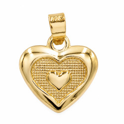 Przywieszka CM miedź pozłacana 14k [ 2,2 cm ] - MF43449