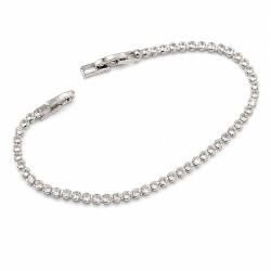 Bransoletka CM miedź rodowana [ 17-19 cm ] - MF43542