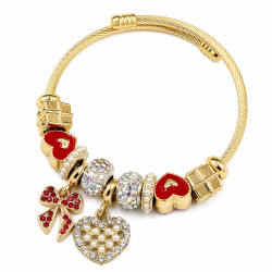 Bransoletka Stal 316L - MF43639-2
