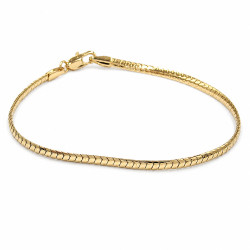Bransoletka CM miedź pozłacana 14k [ 19 cm ] - MF43544