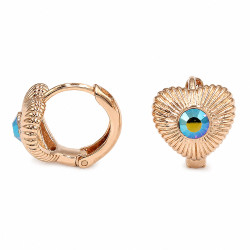 Kolczyki Xuping pozłacane 18k [ 1,3 cm ] - MF40887