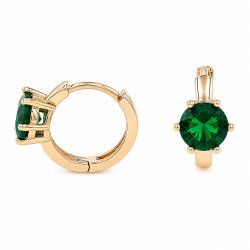 Kolczyki Xuping pozłacane 18k [ 1,3 cm ] - MF43416-1