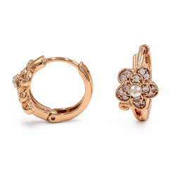 Kolczyki Xuping pozłacane 18k [ 1,5 cm ] - MF40886