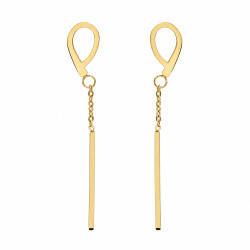 Kolczyki Xuping Stal 316L [ 5,3 cm ] - MF43340