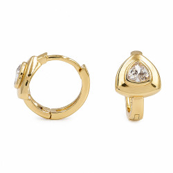 Kolczyki Xuping pozłacane 18k [ 1,2 cm ] - MF43244
