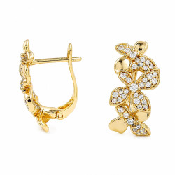 Kolczyki Xuping pozłacane 18k [ 1,8 cm ] - MF43288