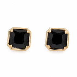 Kolczyki Xuping pozłacane 18k [ 8 mm ] - MF43398-1