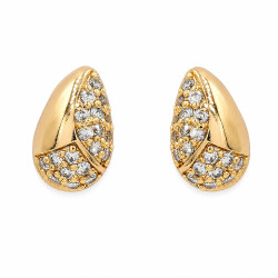 Kolczyki Xuping pozłacane 18k [ 1,4 cm ] - MF43367
