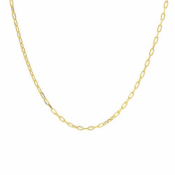 Naszyjnik CM miedź pozłacana 14k [ 60 cm ] - MF43440