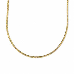 Naszyjnik CM miedź pozłacana 14k [ 45 cm ] - MF43442