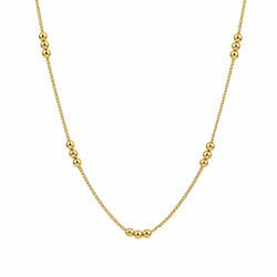 Naszyjnik CM miedź pozłacana 14k [ 60 cm ] - MF43533