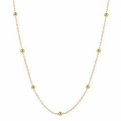 Naszyjnik CM miedź pozłacana 14k [ 60 cm ] - MF43534