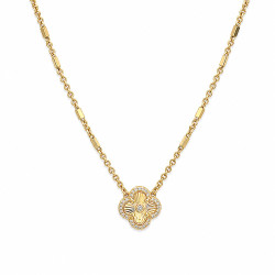 Naszyjnik CM miedź pozłacana 14k [ 40 + 5 cm ] - MF43570