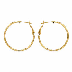 Kolczyki Xuping Stal 316L [ 3,5 cm ] - FM43369