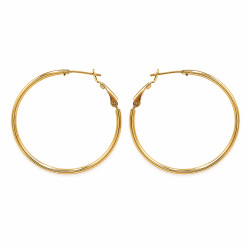 Kolczyki Xuping Stal 316L [ 4 cm ] - MF43370