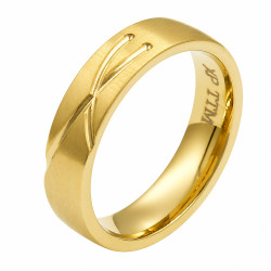 Pierścionek Xuping Stal 316L - MF43276