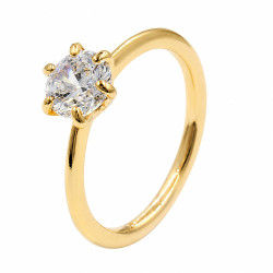 Pierścionek Xuping pozłacany 18k - MF40976