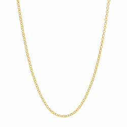 Naszyjnik CM miedź pozłacana 14k [ 60 cm ] - MF45237