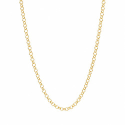 Naszyjnik CM miedź pozłacana 14k [ 60 cm ] - MF45236