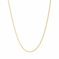 Naszyjnik CM miedź pozłacana 14k [ 60 cm ] - MF45348