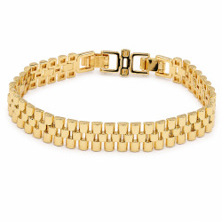 Bransoletka CM miedź pozłacana 14k [ 17-19 cm ] - MF45412