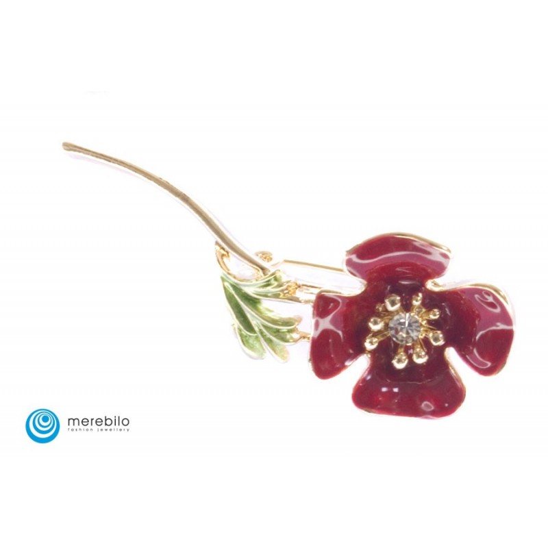 Biżuteria sztuczna Broszka - kwiat - FM11481-3