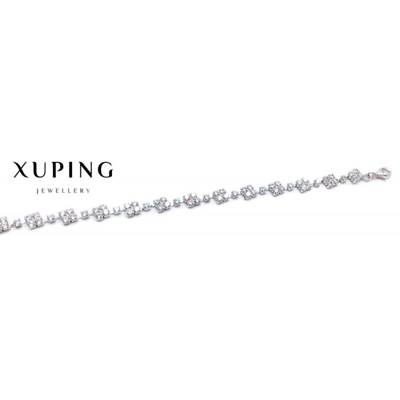 Bransoletka rodowana - Xuping - MF2445