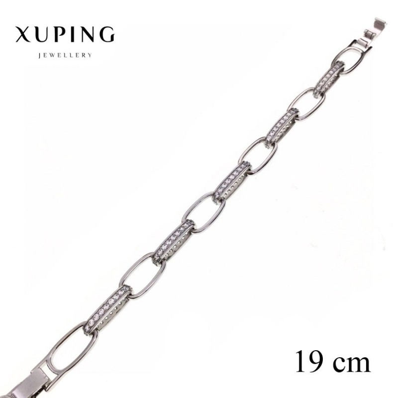 Bransoletka rodowana - Xuping - MF2756-2