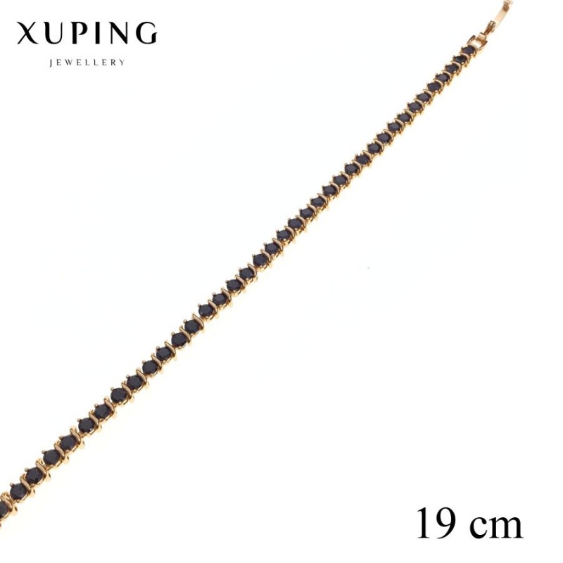 Bransoletka pozłacana 18k - Xuping - MF2761-1