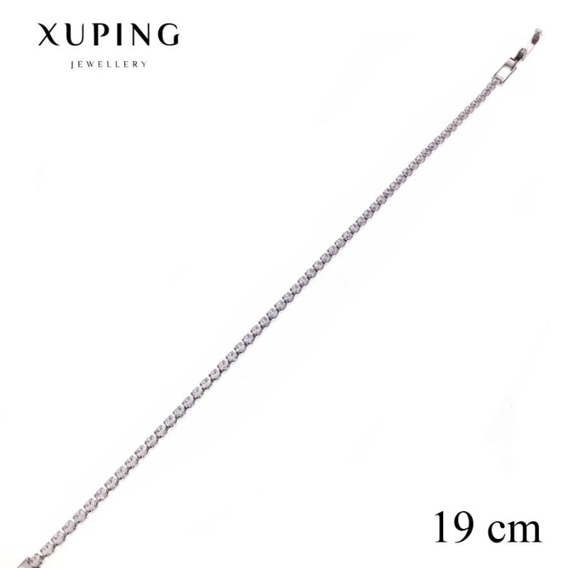 Bransoletka rodowana - Xuping - MF2764-2